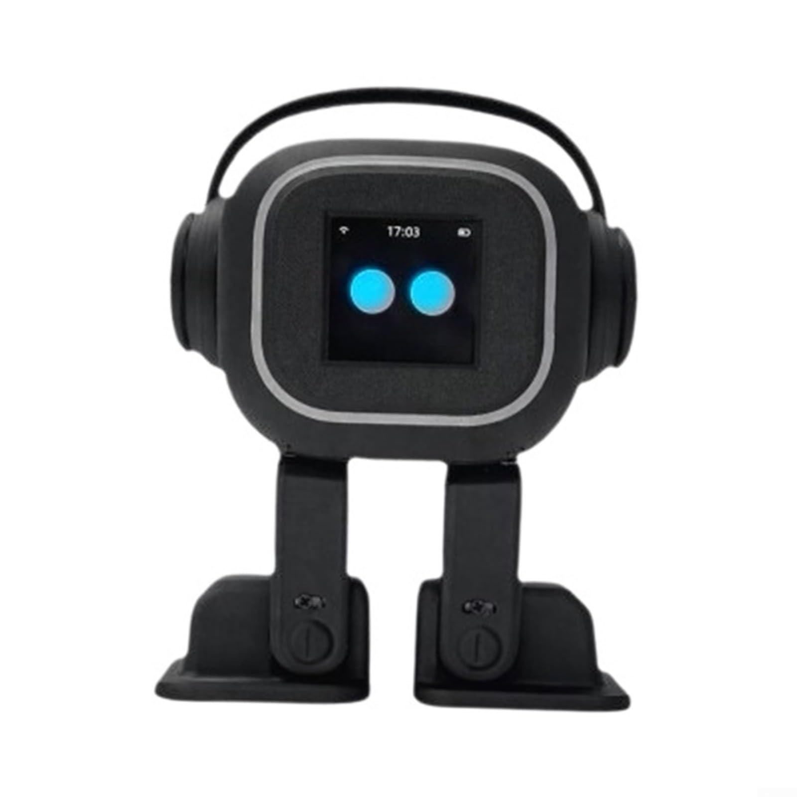 Robot Chatbot AI con interazione emotiva, controllo vocale, canto e danza per casa (nero)