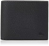 Lacoste NH2826CE, Carteras Hombre, Negro (Noir), 0.5x10.5x10.5 cm (W x H x L)