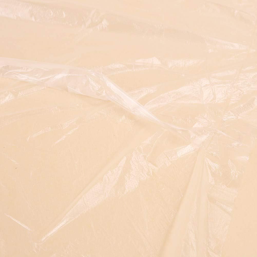 Car Seat Covers, 100pcs Disposable Plastic Car Seat Covers Protectors Mechanic Valet Roll