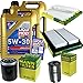 Produktbild QR-PARTS 69352209 Filter Set Inspektionspaket 10 Liter Motoröl Longlife III 5W-30 MANN-FILTER Innenraumfilter Kraftstofffilter Luftfilter Ölfilter