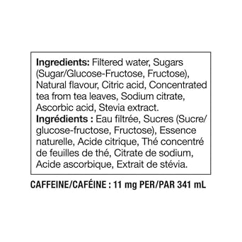 Fuze White Peach Iced Tea - Pack of 12