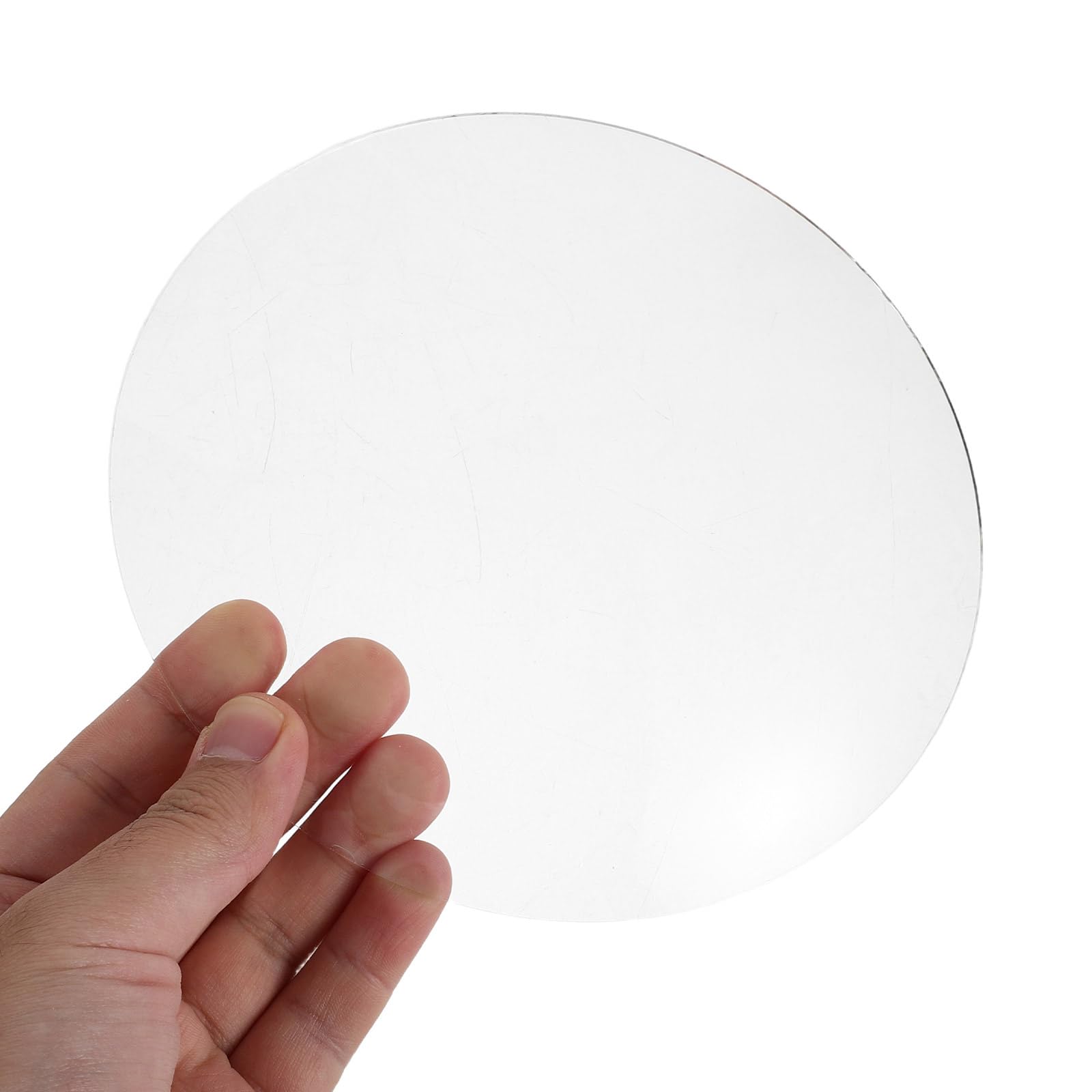 Wypukły zegar szklana kopuła pokrywa 15 cm okrągły szklany zamiennik do zegarów ściennych DIY naprawa część zamienna