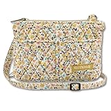 Bella Taylor Essentials Crossbody Bag, Small Cotton Cross Body Purse For Women with Built In Wallet, Prairie Meadow