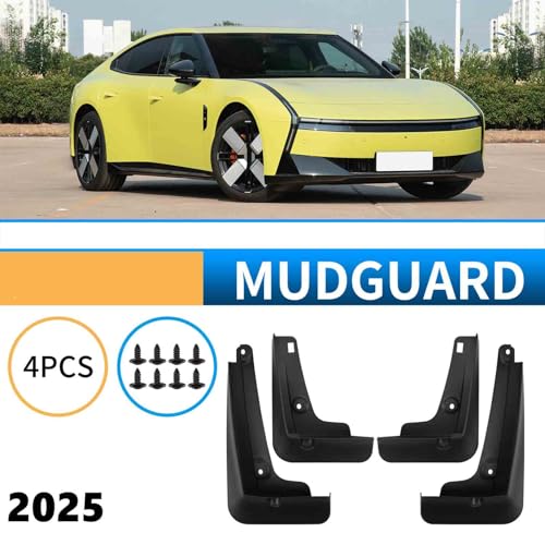 Accesorios para coche: salpicaduras de vehículos Xpeng P7 2025 con protección de impacto 5