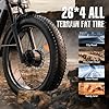 HiKNiGHT Electric Bike for Adult,52V 20Ah Peak 3000W Dual Motor 26" Fat Tire Ebike,Max 38mph & 30-100 Miles Full Suspension,Mountain E Bicycle for Men #3