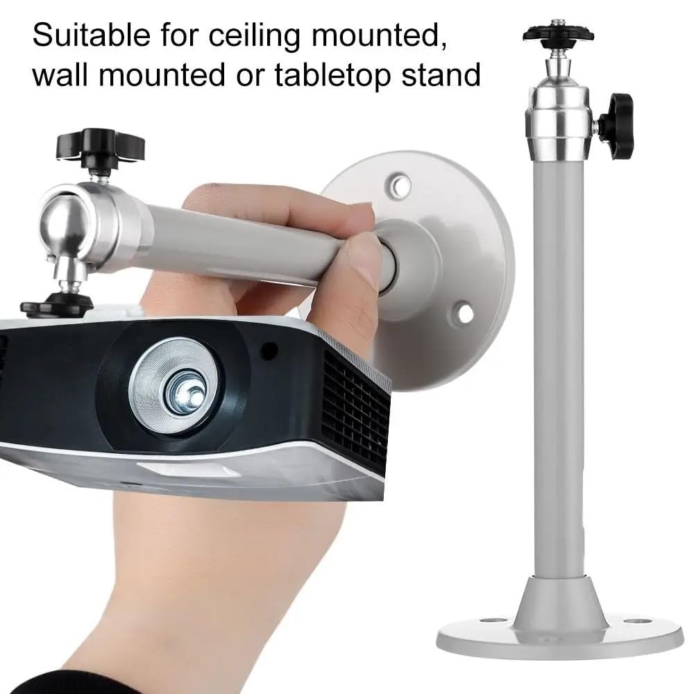 Soporte para proyector El Mini proyector Universal de 360° acorcheta el Soporte del Tenedor Techo la Pared Monopods cámara