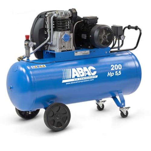 Compresseur d'air à piston 270 litres triphasé de 5,5 CV ABAC