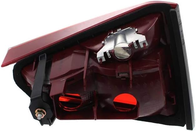 CarLights360 For Audi A4 Tail Light Assembly 2009-2012 Pair Driver and Passenger Side Inner Sedan Unit On Luggage Lid Tail Light B Type | AU2802100 | AU2803100 | 8K5 945 093 E, 8K5 945 094 E