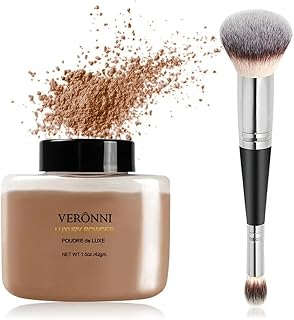 VERONNI Polvo de ajuste suelto de control de ...