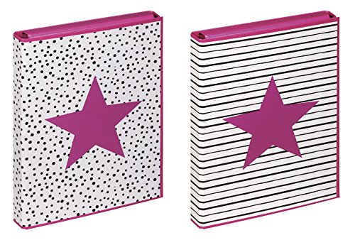 Preisvergleich Produktbild Heftbox A4 Pink Star sortiert