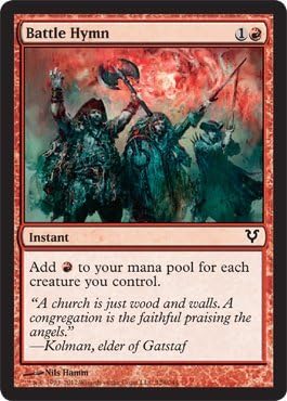 Magic The Gathering - Battle Hymn (128) - Avacyn Restored