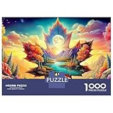 🌸 Puzzle de 1000 pièces: Les lignes divisoires sont claires et il n'y a pas d'odeur. Emocionnez toute la famille et offrez des heures de plaisir et de divertissement en assemblant ce puzzle incroyable. Puzzle est l'un des jouets de jeux pour adultes pour profiter du temps de loisirs avec la famille et les amis.