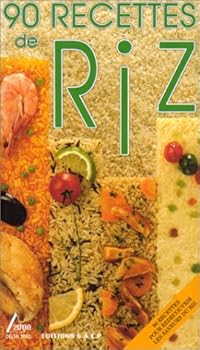 Paperback 90 recettes de riz [French] Book
