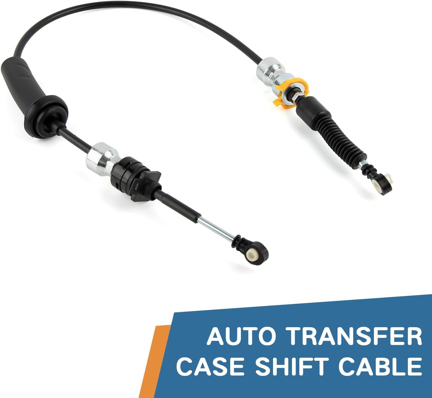 Transfer Case Transmission Shift Cable for Jeep Wrangler 2007 2008 2009 2010 2011 3.8L V6 Replaces 52060462AG 52060462AD 52060462AE 52060462AF 905-620 905620