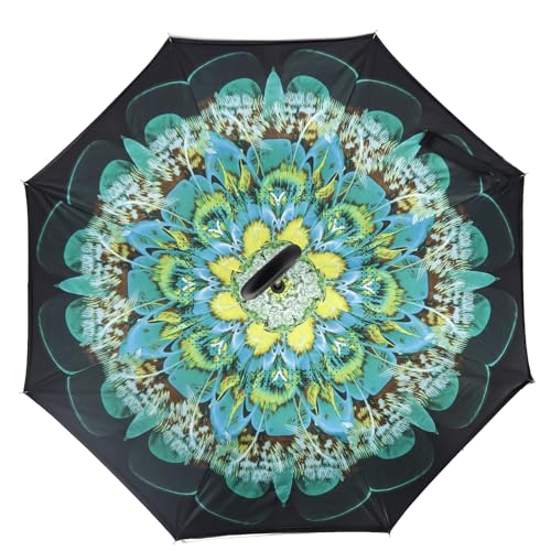 Image of SIEPASA Automatic Open Close Compact Travel Umbrella with Wind Vent Umbrella big size Lightweight Windproof Folding for men Women