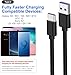 [2Pack 10ft] Cable Compatible with iPhone 15 Pro, USB C Type Cable,USB A to Type C Compatible with Samsung Galaxy S9 S10 S8 Plus-Black
