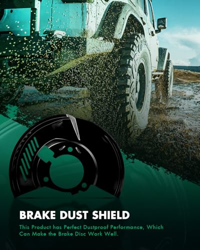 Image of SCITOO 15704499 15704500 Brake Dust Shield Front For Chevy For Blazer 97-05
