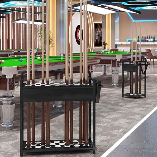Support de queues de billard mobile anti-chute organiseur compact 60cm