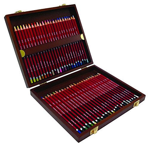 Derwent Pastel Pencils 4mm Core Wooden Box 48 Count (0700644)