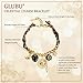 GLUBU Boho Sun and Moon Star Charm Bracelet for Women Bracelet Gold Leopard Print Ribbon Star Bracelets Bandana Bracelet Women's Fashion Accessory