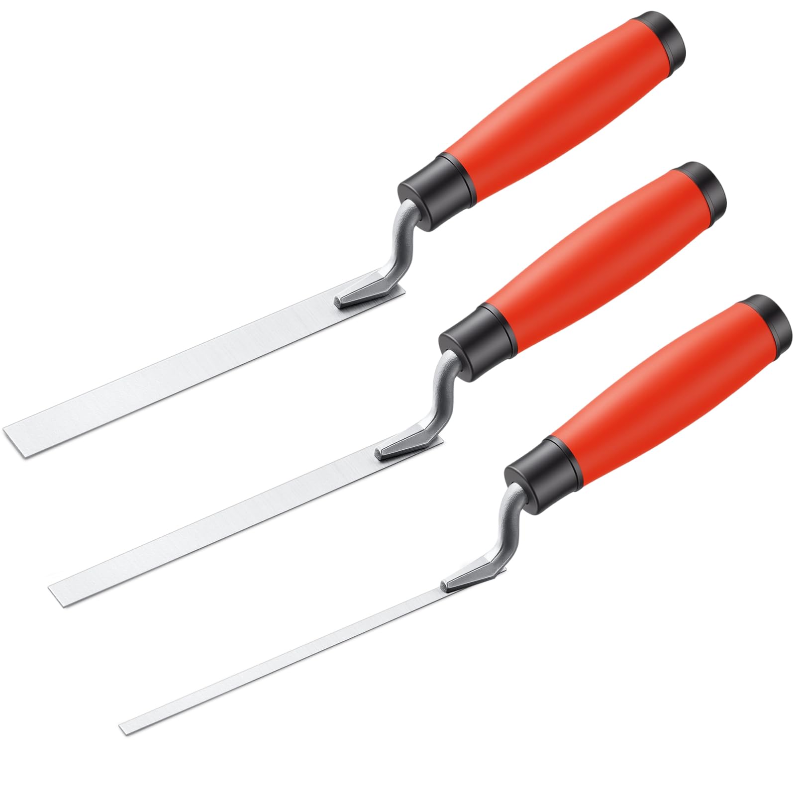 3 Pcs Pointer Trowel, 6-3/4" by 1/4", 3/8", 1/2",Wood Handle — Amazon image 9