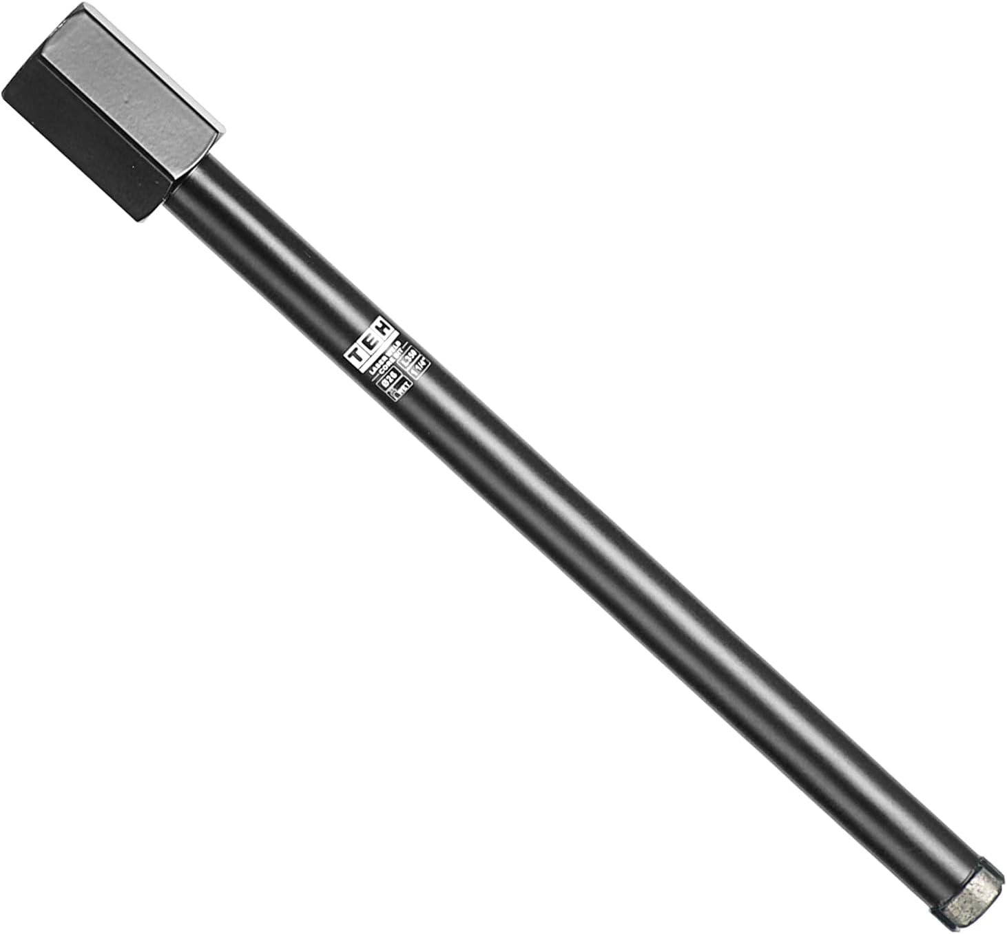 1 Inch Wet Diamond Core Drill Bit, 1-1/4" Thread, 14" Drilling Depth, Fast-Cutting Hole Saw for Reinforced Concrete, Block & Hard Masonry