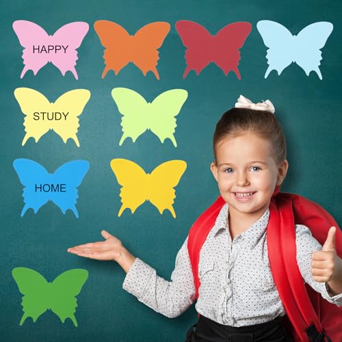 Papillons en papier multicolores PATIKIL pour embellir vos décors - 5