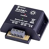 o Abm. (B x H x T): ca. 69 x 23 x 59 mmo Anschluss: 12 V (Akku)o Eigenverbrauch: < 0,15 W Ladestrom: max. 4A max. Eingangsspannung: 30V o Solarpanel: max. 53 W