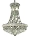 Elegant Lighting 1802D24G/RC Primo 14-Light Chandelier with Crystal (Clear) Royal Cut Rc Crystal, 24" x 24" x 32", Gold Finish