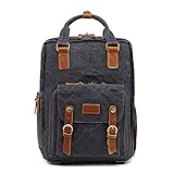 キヤノンニコンデジタル一眼レフカメラポータブルフラッシュ三脚レンズのカメラバックパック写真バックパック防水バックパック-グレーブラック-グレーブラック_M