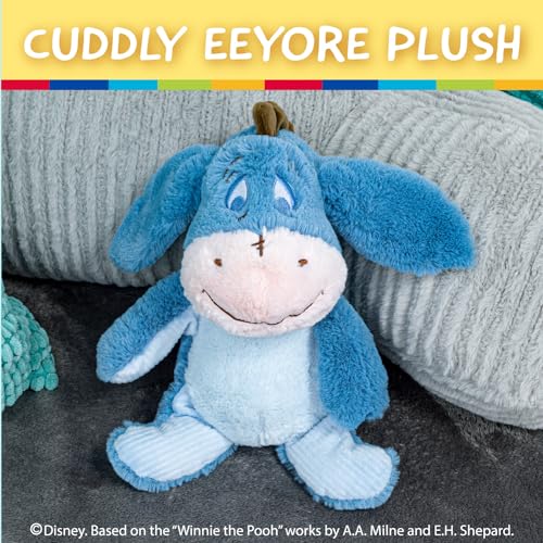 Image of KIDS PREFERRED Disney Baby Winnie The Pooh and Friends Stuffed Animal with Jingle and Crinkle, Eeyore, 9 inch