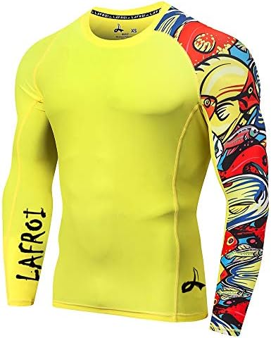 LAFROI Men Rash Guard Rash Guard Shirt