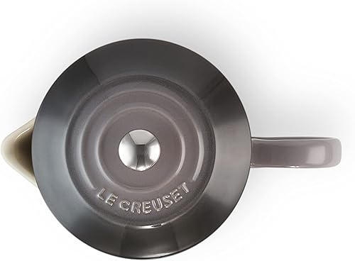 Miniatura 4 de Le Creuset Gres Cafetière Prensa francesa con émbolo de acero inoxidable, 1 litro, sirve 3-4 tazas, pedernal, 91028200444000