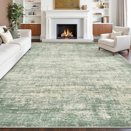 zesthome 8x10 Area Rugs for Living Room, Non Slip Backing Washable Rug