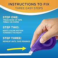 BIC Wite-Out EZ Correct Tear-Resistant Correction Tape, 39.3 ft, 10 Count — image 6