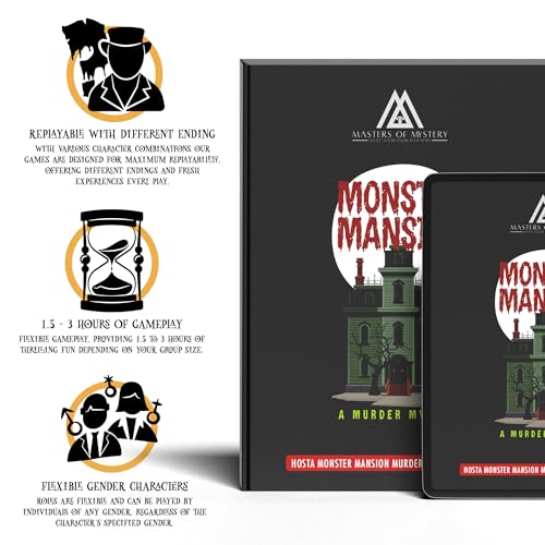 Masters of Mystery Monster Mansion Murder Mystery miniatura 3