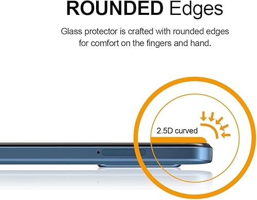 Miniatura 3 de Supershieldz Protector de pantalla de vidrio templado diseñado para Nokia C300, antiarañazos, sin burbujas (2 unidades)