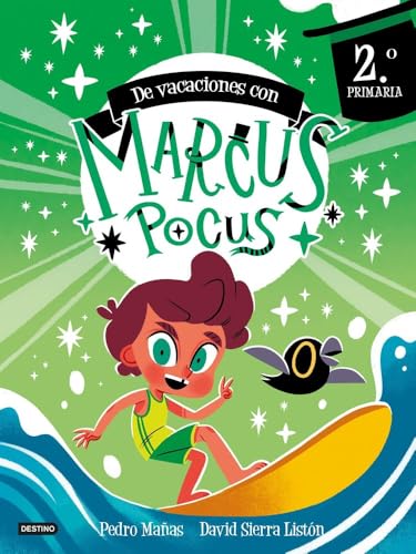 Portada de Marcus Pocus. Cuaderno de vacaciones. 2º de Primaria