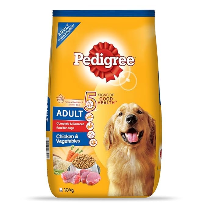 Adult Dry Dog Food Chicken & Vegetables, 10kg Complete & Balanced Food for Dogs(Pack of 10KG) (B0CPPXKNND) Amazon Price History, Amazon Price Tracker