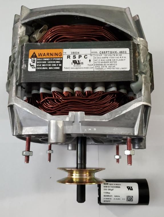 Amazon.com: ALVBAN Genuine Washer Machine Motor 38034 38034P 