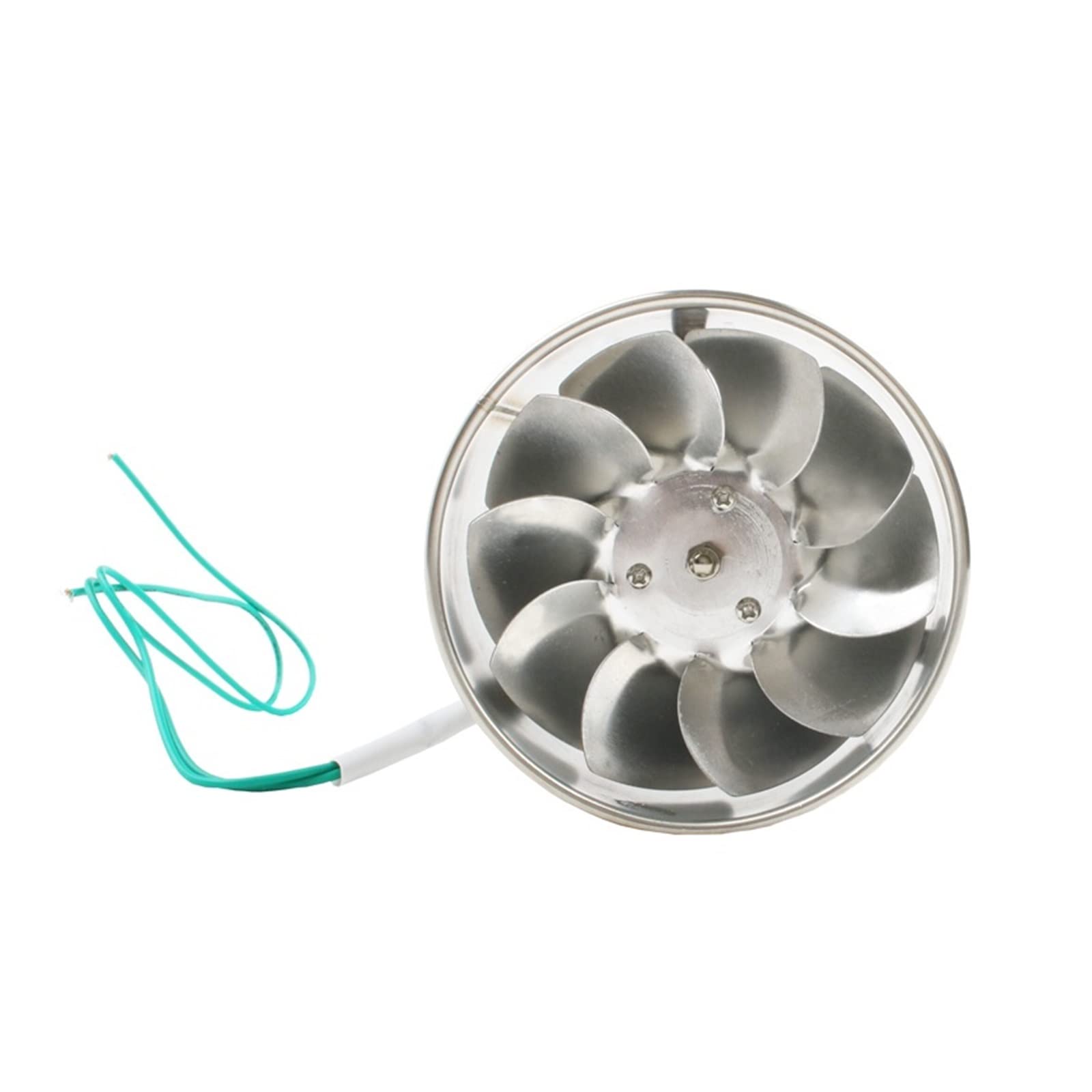 Souffleur de turbine ventilateur d'extraction en acier inoxydable tuyau de 4 pouces ventilateur de refroidissement à haute température(No cover)