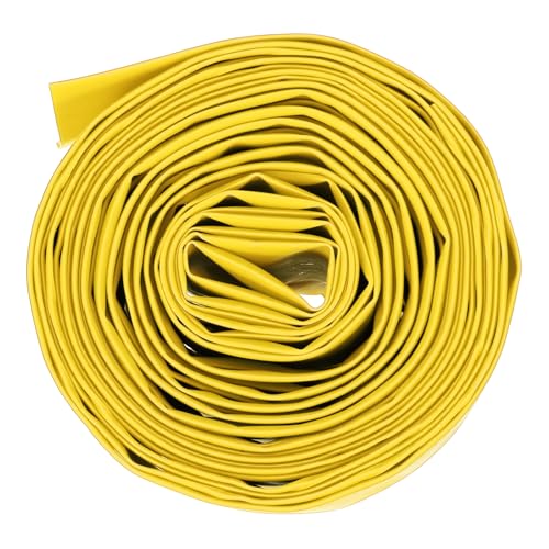 Tube thermorétractable gaine isolation électrique jaune DMiotech 3 cm de diamètre 6,1m