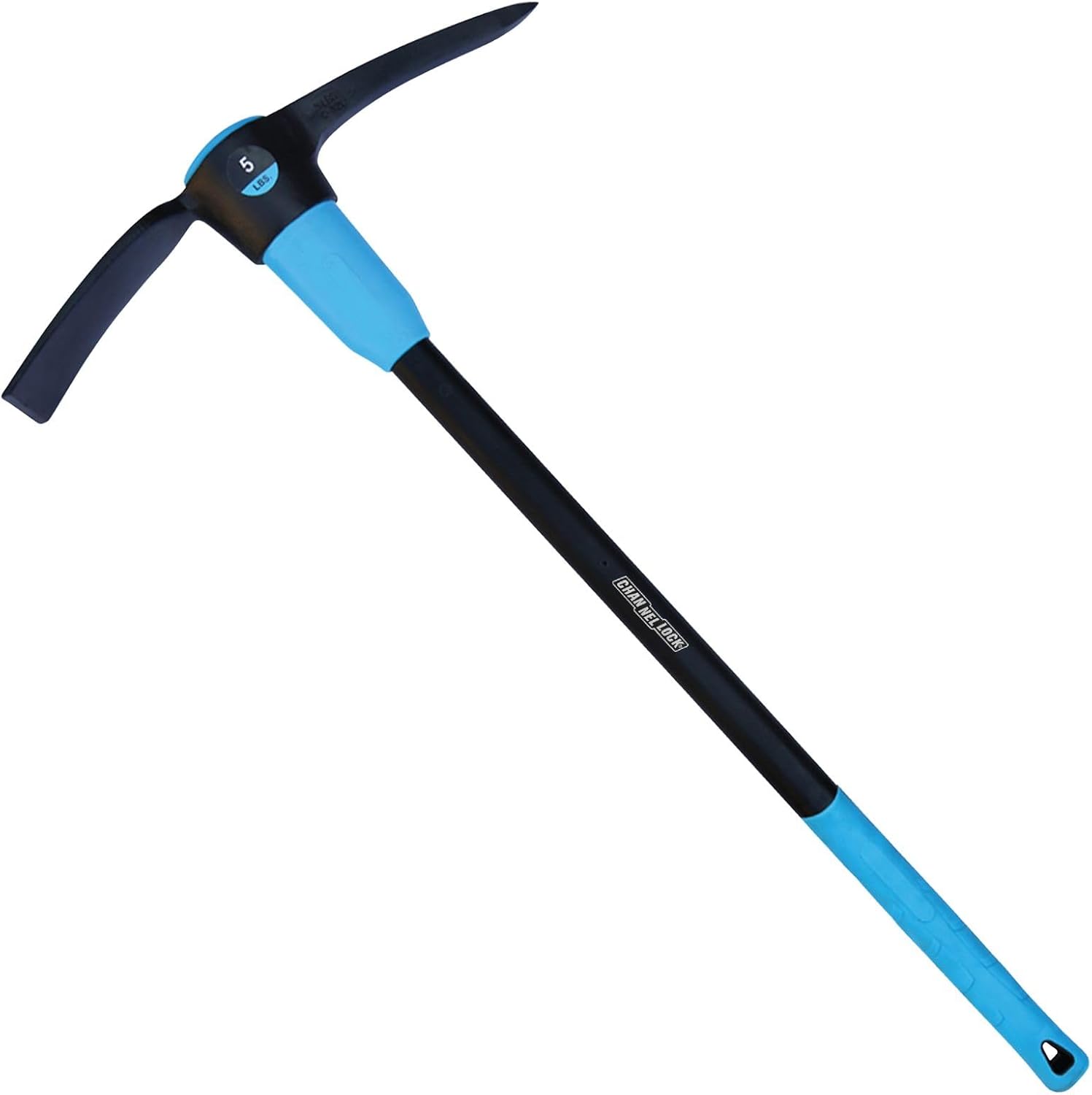 Channellock 5 Lb. Steel Pick Mattock with 36 in. Fiberglass Handle