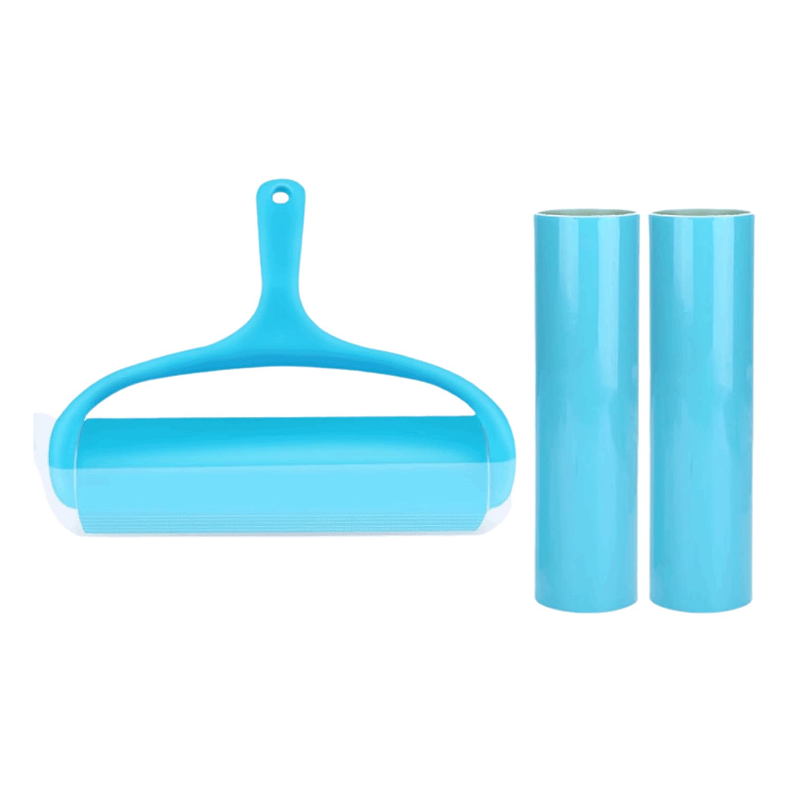 Ligero Rodillo de Pelusa de plástico con Funda, eliminador de Pelusa de Rodillo Lavable con recambios, Rodillos de Pelusa Reutilizables Que se ensanchan 19cm/7,4 Pulgadas Versátil