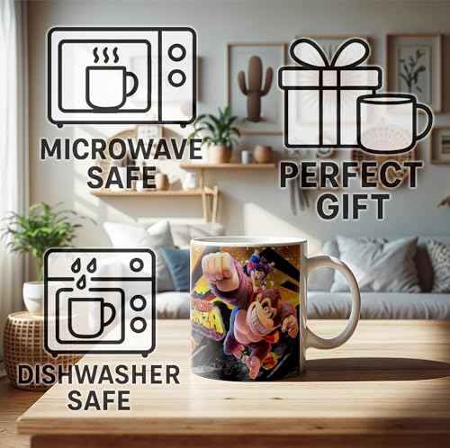 MasTazas Donkey Kong Bananza Taza Ceramica Mug