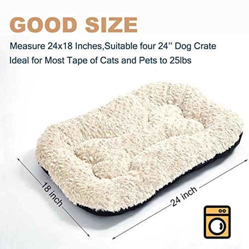 Yfpets Self Warming Cat Bed Self Heating Dog Mat Thermal Pet Bed Mat Soft Crate Mat With Anti-Slip Bottom Machine Washble,24X18 In,Gray #TOP4