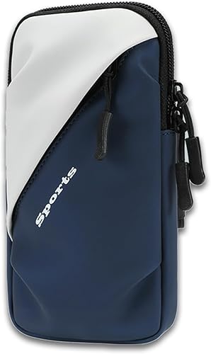 Miniatura 11 de Muñequera para teléfono celular, ajuste universal, resistente al agua, transpirable, soporte para teléfono para correr, ciclismo, escalada,