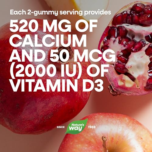 Nature’s Way Alive! Chewable Calcium Gummies with Vitamin D3, 60 ct - image 6
