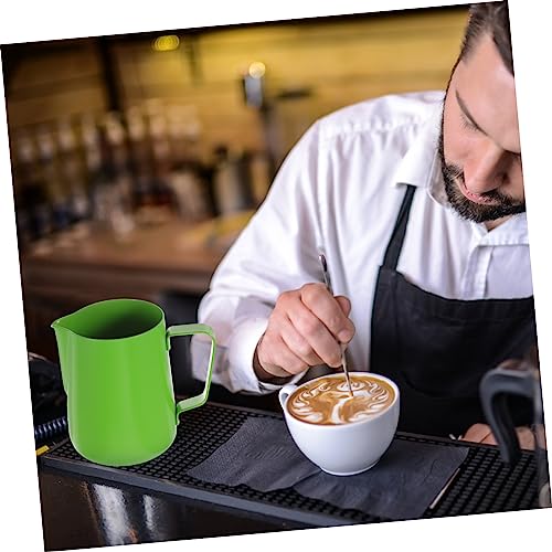 Hohopeti Cafeteira Com Leite Jarra Espuma Jarra Leite Inoxidável Espuma Leite Jarra Espuma Xícara In