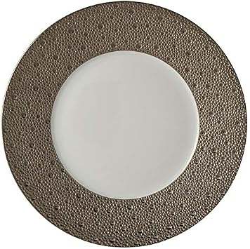 لوحة عشاء Bernardaud Ecume Platinum 10.5 "# 0738-20249